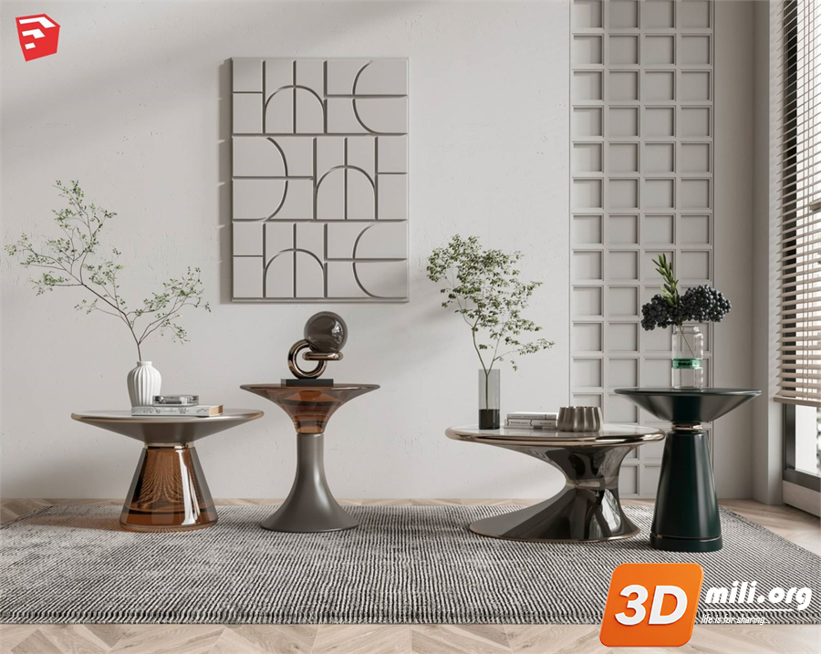 Tea Table Skp Files 